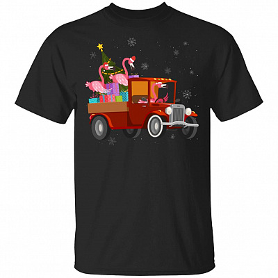 Flamingo Christmas T-Shirt