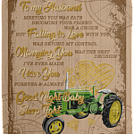 Meeting You Was Fate Becoming Your Friend Was A Choice Farmer Fleece Blanket - Premium Sherpa Blanket