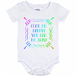 Come On Daddy You Can Do this Wearing Onesie Instruction Funny Baby Onesie - Infant Bodysuit