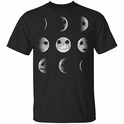 Moon Skelling-ton Halloween T-Shirt