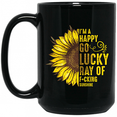 15 oz. Black Mug