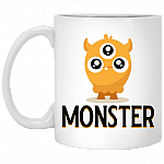 Monster Ceramic Coffee Mug - Water Bottle - Color Changing Mug