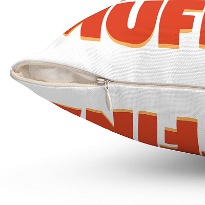 Alternative view of Redheads Beautiful Cupcake In World Throw Pillow - Decorative Pillow - Indoor Outdoor Cushion