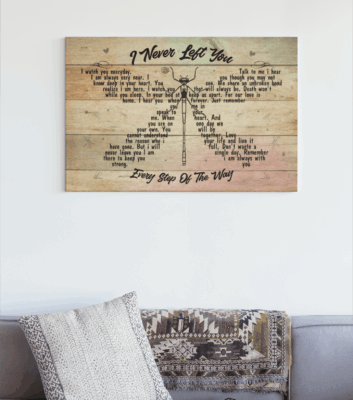 Alternative view of I Never Left You I Watch You Everyday Dragonfly Gallery Wrapped Framed Canvas Prints - Unframed Poster
