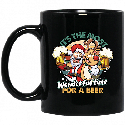 11 oz. Black Mug