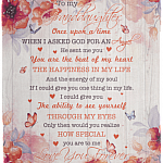 To My Granddaughter Once Upon A Time When I Asked God For An Angel He Sent Me You Fleece Blanket-Sherpa Blanket