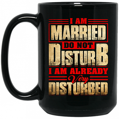 15 oz. Black Mug