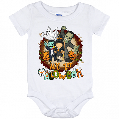 My 1st Halloween Baby Onesie Shirt