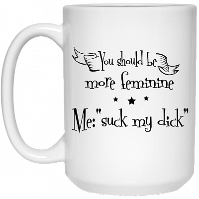 15 oz. White Mug