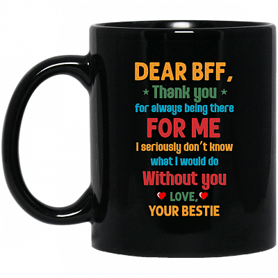 11 oz. Black Mug