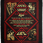 My Only Love The Day I Met You I Have Found The Whom My Soul Loves Fleece Blanket - Premium Sherpa Blanket