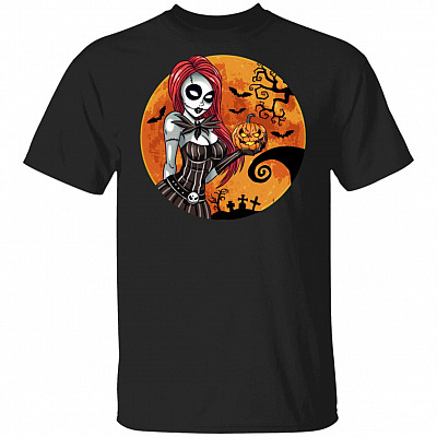 Sally Pumpkin Halloween Shirt - Halloween Movie Gifts