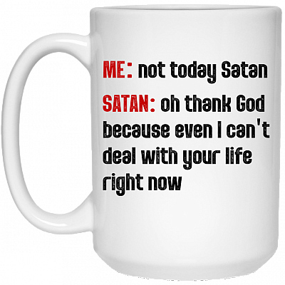 15 oz. White Mug