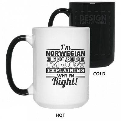 15 oz. Color Changing Mug