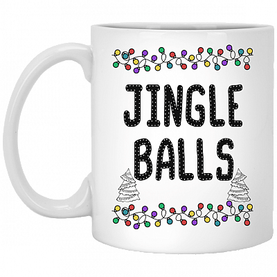 Jingle Balls Funny Christmas Gift Matching Coffee Mug - Beer Stein - Water Bottle