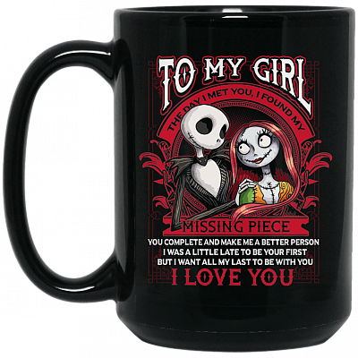 15 oz. Black Mug