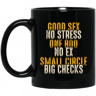 11 oz. Black Mug