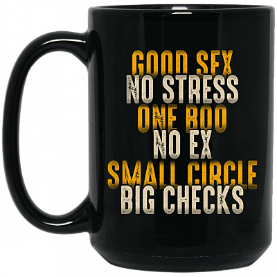 15 oz. Black Mug