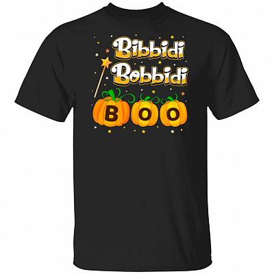 Bibbidi Bobbidi Boo Pumpkin Halloween Magic Stick T-Shirt