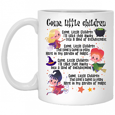 Come Little Children Three Witches Ceramic Coffee Mug - Beer Stein - Water Bottle