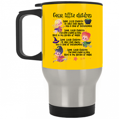 14 oz. Silver Travel Mug