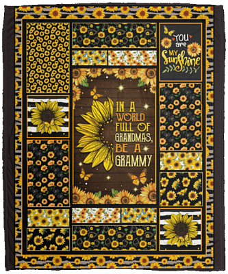 In A World Full Of Grandmas Be A Grammy Blanket