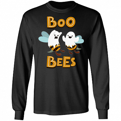 Halloween Boo Bee Hoodie - Sweatshirt - Long Sleeve Shirt