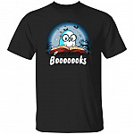 Booooooks Book Lovers Cute Ghost Halloween T-shirt - V-neck