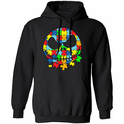 Skelling-ton Autism Hoodie - Autism Sweatshirt - Mom Autism Hoodie