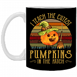I Teach The Cutest Pumpkins In The Patch Ceramic Coffee Mug - Beer Stein - Water Bottle - Color Changing Mug