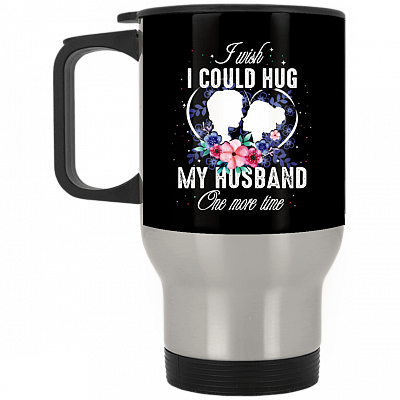 14 oz. Silver Travel Mug