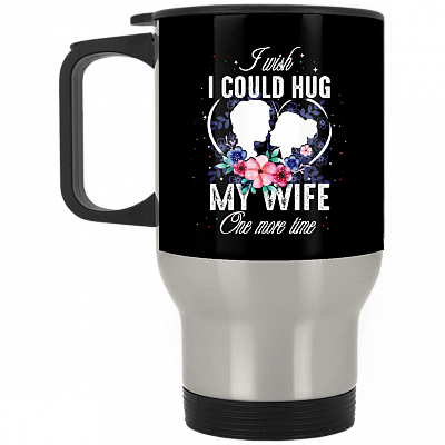 14 oz. Silver Travel Mug