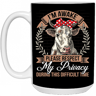 15 oz. White Mug