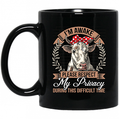 11 oz. Black Mug