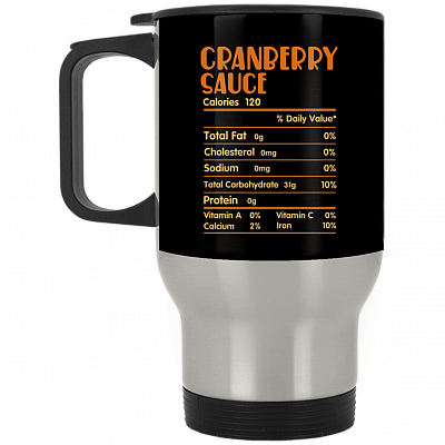 14 oz. Silver Travel Mug