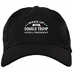 Wake Up And Donald Trump Is Still President Twill Cap - High-Profile Snapback -Trucker Hat