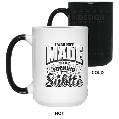 15 oz. Color Changing Mug