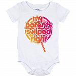 My Parents Swiped Right Baby Onesie - Baby Infant Bodysuit