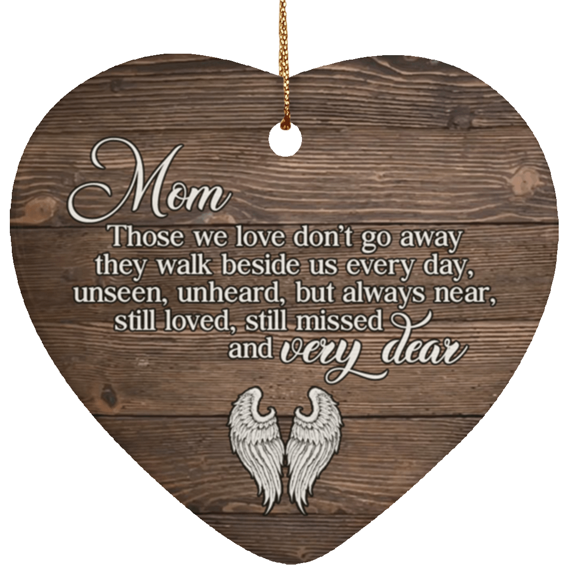 mom memorial christmas ornament