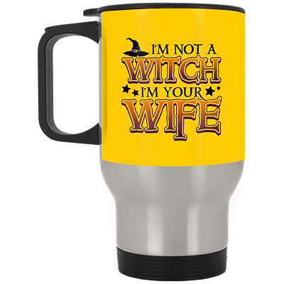 14 oz. Silver Travel Mug