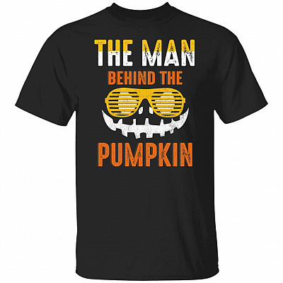 The Man Behind The Pumpkin T-Shirt