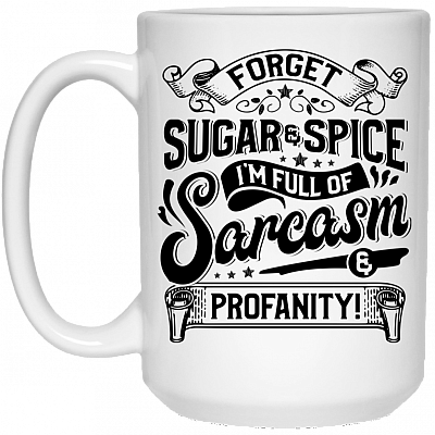 15 oz. White Mug