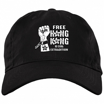 Free Hong Kong No China Extradition Hong Kong Support Twill Cap - High-Profile Snapback Hat - Trucker Hat
