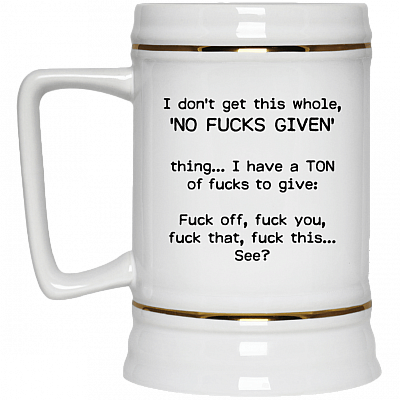 22 oz. Beer Stein