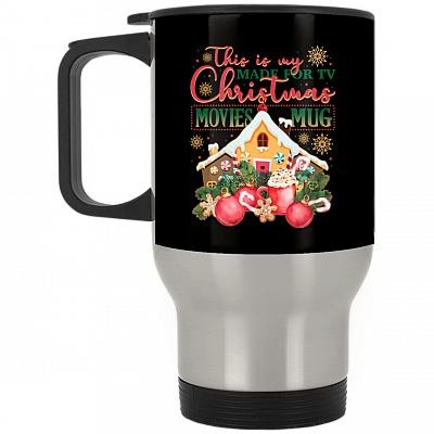 14 oz. Silver Travel Mug