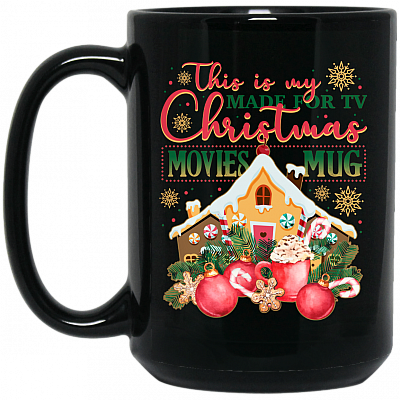 15 oz. Black Mug