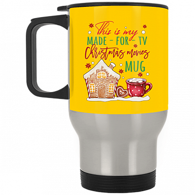 14 oz. Silver Travel Mug