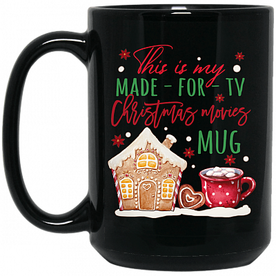 15 oz. Black Mug