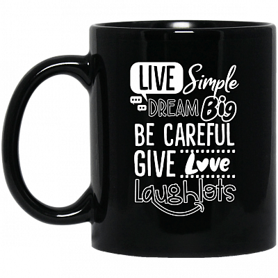 11 oz. Black Mug