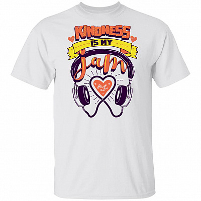 Kindness Is My-Jam #1 T-Shirt - Youth Tee - Anti Bullying Shirt